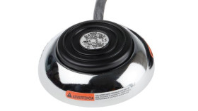 Przełącznik Okrągły Ip20 Konstrukcja Lekka Chwilowy Cynk Chromowany, Sp-Co 10...