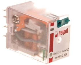 Przekaźnik przemysłowy 3P 24V DC AgNi R3N-2013-23-1024-WTLD