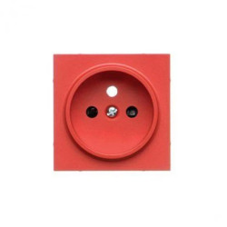 Simon 55 Pokrywa gniazda wtyczkowego pojedynczego do: SGZ1CM, SGZ1M Czerwony TGZ1ZP/122