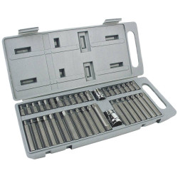 Br&#xFC;der Mannesmann M 297-33 33piece Bit Set Hole-in-Star Allen Tri-Wing