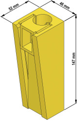 LAPP RUNDKABELKEILKLEMMEN RKK 06 Zacisk kablowy 52026022 1 szt.