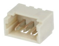 TMXX03-W/2 Złącze mocy, wtyk do druku - 3pin (prosty) raster gniazda: 1.25mm - kpl. 2 sztuki