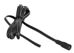 Gniazdo zasilające zalewane z przewodem DC 2,1/5,5, długość 1,5m