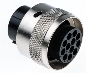 Złącze wielostykowe przemysłowe 12-pinowe Montaż na kablu Gniazdo Souriau Sunbank by Eaton