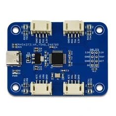 Adapter portu szeregowego USB do TTL CH344Q Czterokanałowy moduł UART Typ-C 5V Wejście Niskiej Mocy Ochrona przed Przeciążeniem