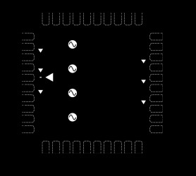 18.10 GHz to 26.60 GHz Quadband VCO