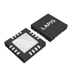 Mikrokontroler ROHM ML62Q1323 SSOP, WQFN 16-pinowy Montaż powierzchniowy Mikrokontroler 16-bitowy 16 kByte 16bit 24MHz