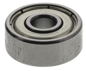 Łożysko kulkowe 624-2Z wew: 4 mm zew: 13 mm Pojedynczy rząd głębokich rowków kulkowychJednorzędowe łożysko kulkowe z