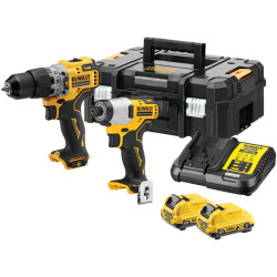 DEWALT DCK2111L2T XR Brushless Sub-Compact Twin Pack 12V 2 x 3.0Ah Li-ion