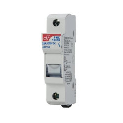 Rozłącznik, podstawa bezpiecznikowa PMX 1P do bezpieczników 10x38, 1000V DC, 32A, dla instalacji PV 485150