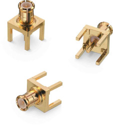 Złącze koncentryczne Przewlekany Męski 50Ω typ złącza Złącze MCX 6GHz Lutowane