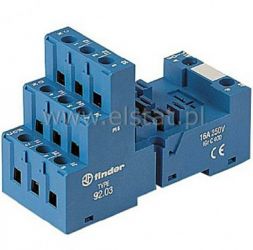 Gniazdo przekaźnika Finder 92.03 do 62.32, 62,33