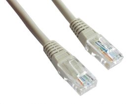 Patchcord UTP 0.5m szary