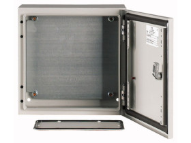 Obudowa hermetyczna natynkowa 300x300x150mm drzwi metal płyta montażowa CS-33/150 IP65 111648 EATON