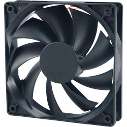 Akasa AK-174BKT-B Auto Thermal Fan 12cm