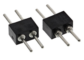 Złącze szpilkowe 2-pinowe raster: 2.0mm -rzędowe Preci-Dip Przewlekany Męski 3.0A 100.0 V , 150.0 V dc
