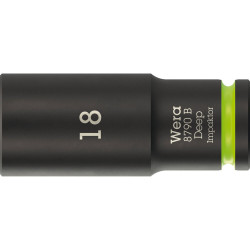 Wera 05005559001 8790 B Impaktor Deep Socket With 3/8&quot; Drive 18 x 63mm