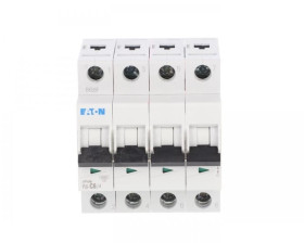 Wyłącznik nadprądowy 4P C 6A 6kA AC PL6-C6/4 166531