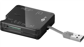 Uniwersalny Czytnik Kart Usb 2.0 - Wersja Kolorystyczna Czarny