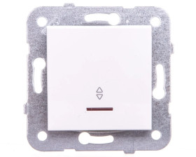 Karre Łącznik Schodowy Podświetlany, Kolor Biały / 90963663