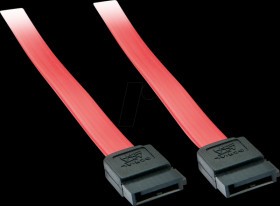 33325 SATA 6 Gb/s cable, straight, 70 cm