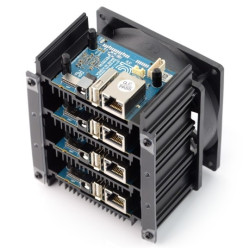 Odroid MC1 - klaster komputerowy Exynos5422 32-Core 2GHz + 8GB RAM