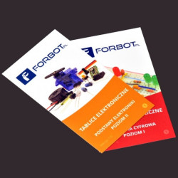 FORBOT - zestaw tablic - Elektronika II + Technika Cyfrowa