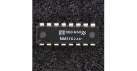 2102 (MM2102AN) 1K (1024 x 1-Bit) SRAM - National