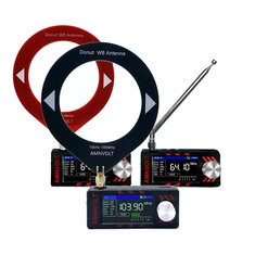 Odbiornik radiowy AMNVOLT SI4732 DSP z ekranem IPS o przekątnej 1.9 cala,wspierający tryby SSB,USB,LSB,AM,FM. Wbudowany wzmacnia