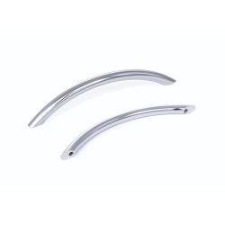 Uchwyt do szafki Stal szerokość: 10mm RS PRO długość: 96mm Chromowany Polerowany