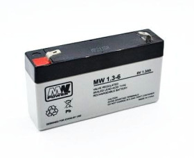 MWS 1,3-6 akumulator żelowy AGM 6V / 1,3Ah