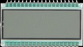 DE 124-RS-20/7,5(3) LCD 7-segment, 1x8, H:6.0mm