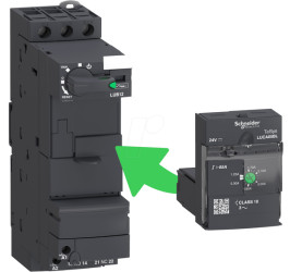LUFN11 LUF, auxiliary switch block, auxiliary switch module, 1 N/C/1 N/