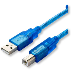 Przewód Kabel USB A-B AB 2.0 długość 0.3m do Arduino UNO MEGA i drukarek