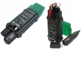 Sonda indukcyjna i szukacz par przewodów z testerem okablowania RJ-12, RJ-45, BNC MS-6813