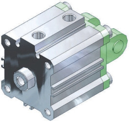 Strzemię podwójne otwór: 63mm SMC Strzemię podwójne CQ