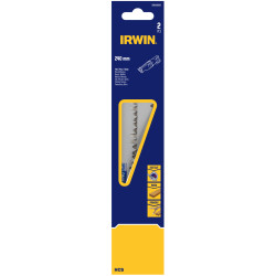 Irwin IW1016302 Sabre Saw Blade Coarse Wood Cutting 240mm Pack of 2