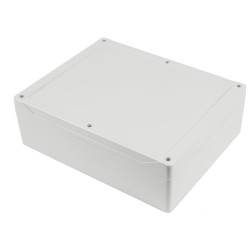 Hammond 1555Y2GY Watertight PC Enclosure, Styled Lid 300 x 240 x 95, Grey