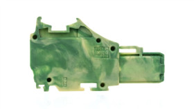 Moduł Końcowy Gniazda X-Coms Żółto-Zielony 2020-187