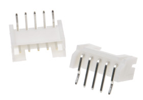 Wtyk PCB 5-pinowe raster: 2.0mm -rzędowe JST Przewlekany 2.0A 100.0 V.