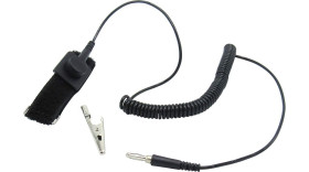 Anti-static wrist strap, including spira