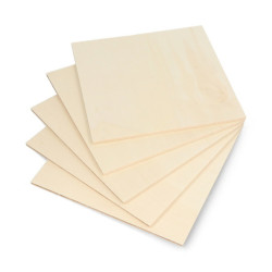 Sklejka topolowa - 4mm - 160x160mm - 5szt.