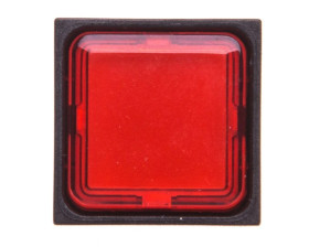 Główka lampki sygnalizacyjnej 16mm czerwona IP65 Q18LF-RT 088387