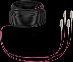 O8303S20OM4 Trunk cable, 1x4, LC, OM4, 50/125 µm, 20 m