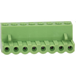 TruConnect 8 Way 15A 300V Free Plug 5.08mm Pitch