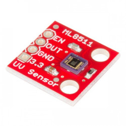 ML8511 - analogowy czujnik światła ultrafioletowego UV - moduł SparkFun