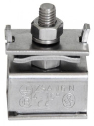 Zacisk uziemiający ZSA 16 - (stal nierdzewna)