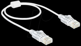 83780 Cable RJ45 Cat.6 UTP Slim 0.5 m