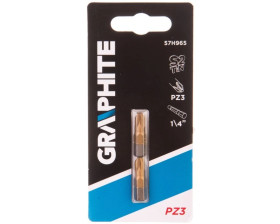 Końcówki wkrętakowe PZ3 x 25 mm, 2 szt. /5kpl./