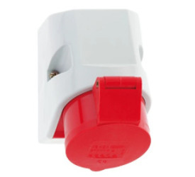 Gniazdo stałe TE 16A 7p 400V 6h IP44 11481